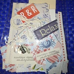60+ Nautical Junk Journal Kit